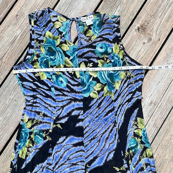 La D Da versatile floral dress L - Picture 8 of 11